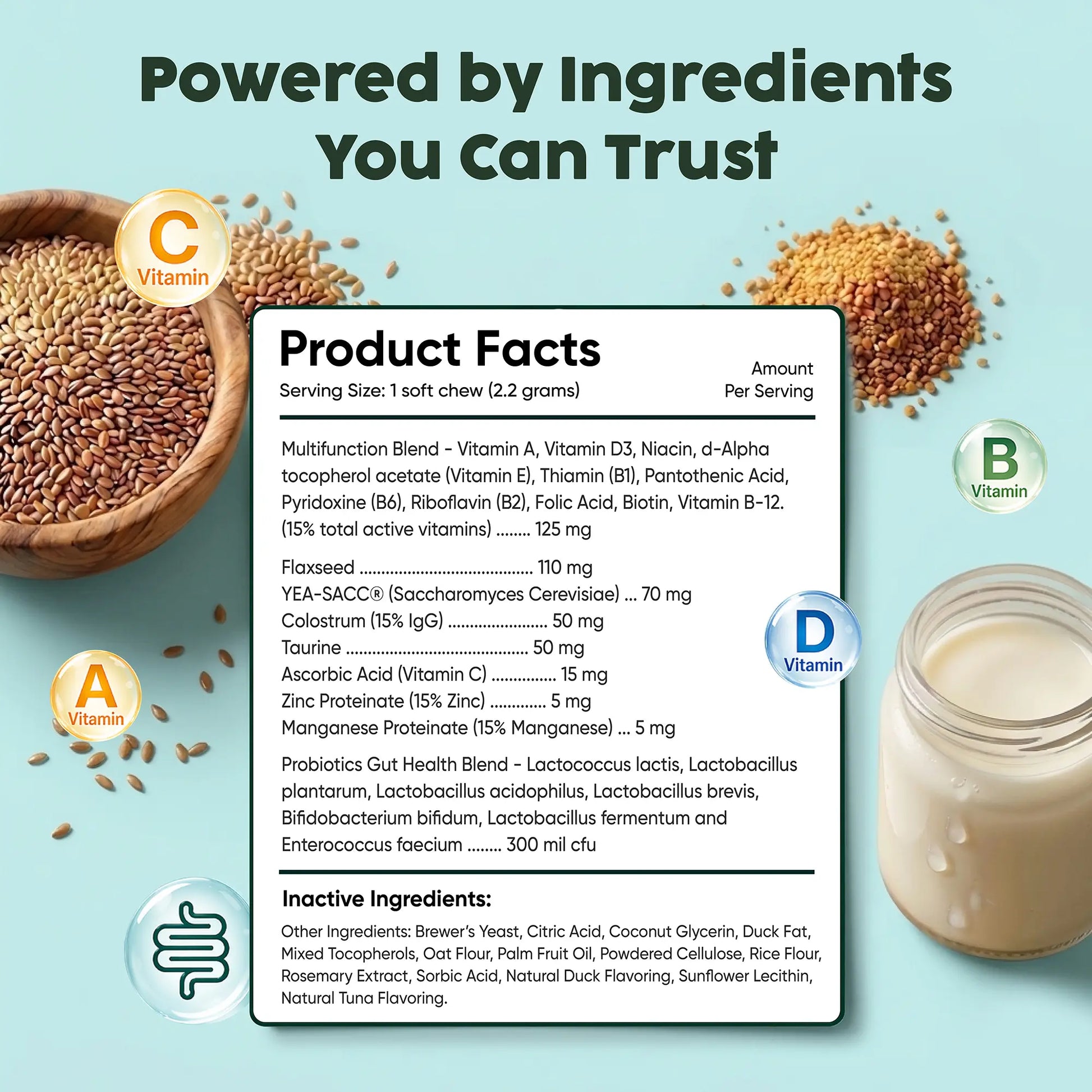 Multi-Vitamin Chews for Enhanced Energy and Immune Support